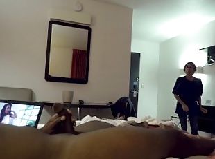 Hotel Maids Watching Men Ejaculate Videos